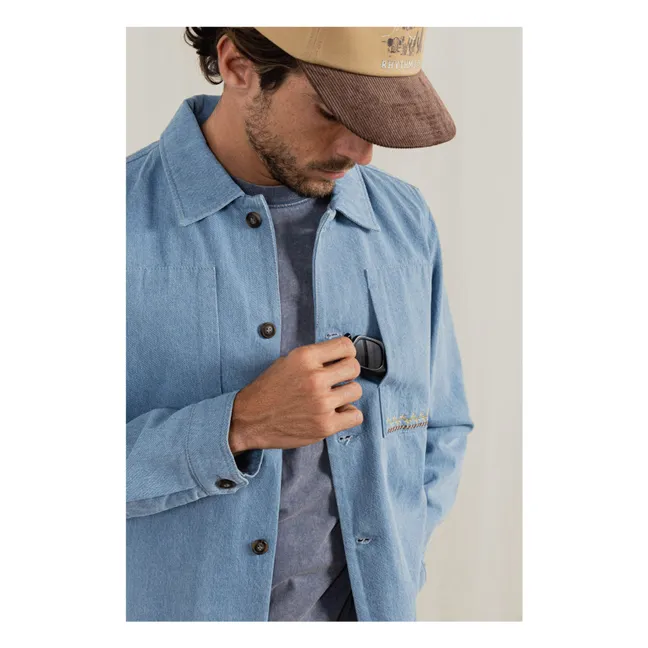 Sobrecamisa Arguam LS  | Azul Claro