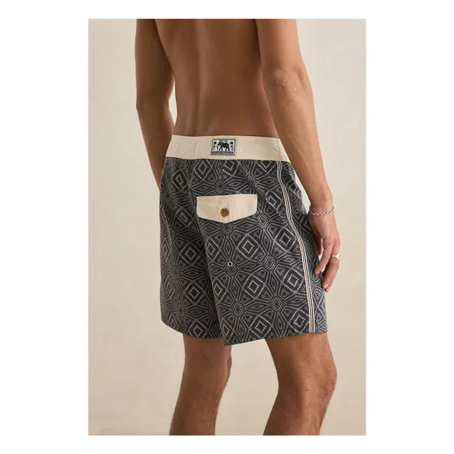 Mosaic Heritage shorts | Black