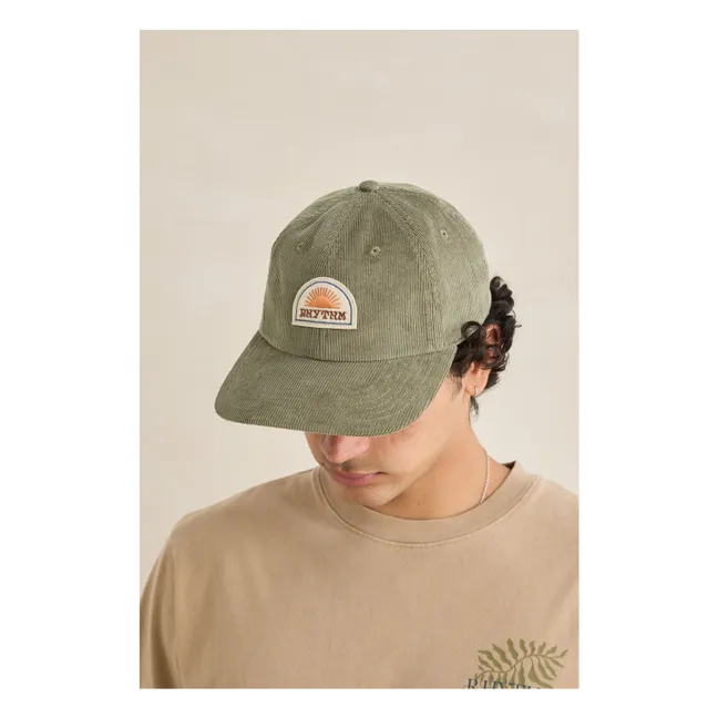 Casquette en Velours Côtelé | Khaki