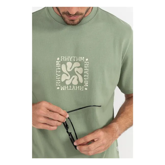 Vintage Grange T-Shirt | Grün