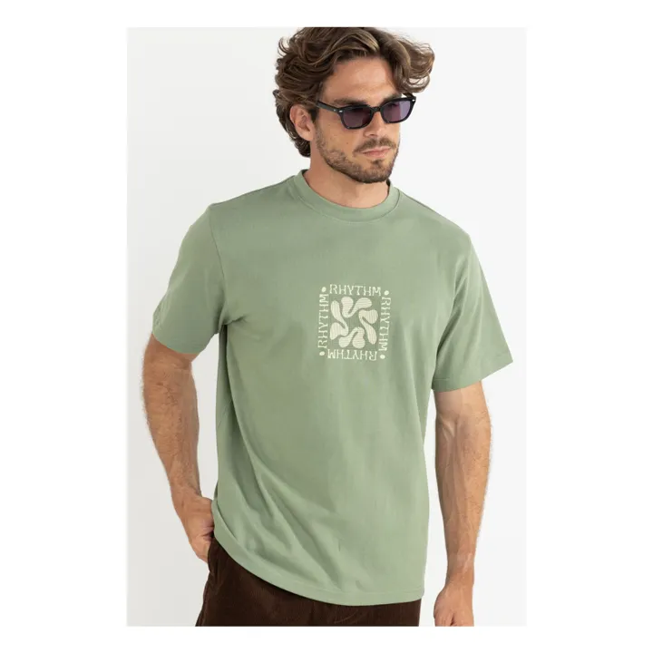 Camiseta Vintage Barn | Verde- Imagen del producto n°2