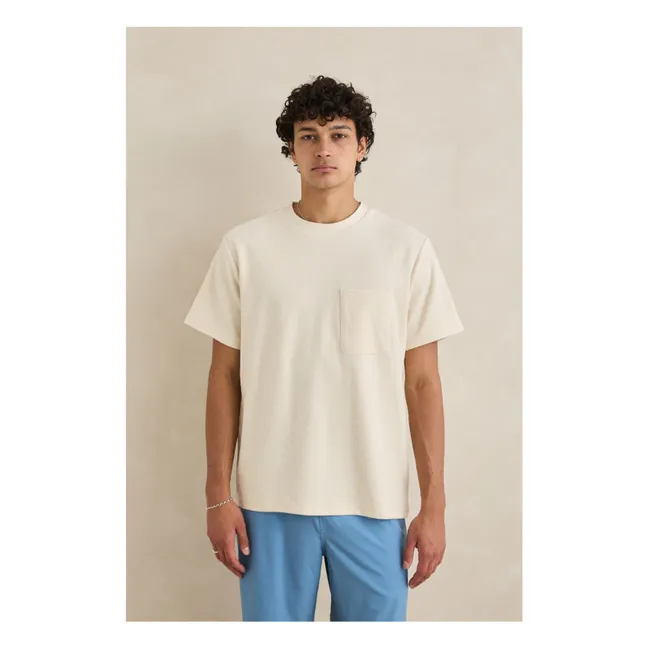 Vintage Terry T-Shirt | Cremefarben