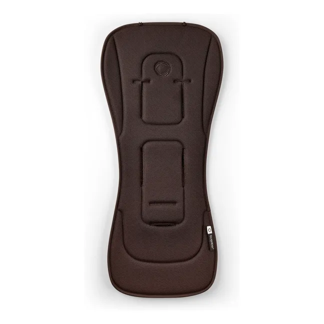 Cuscino comfort reversibile per passeggini | Marrone scuro