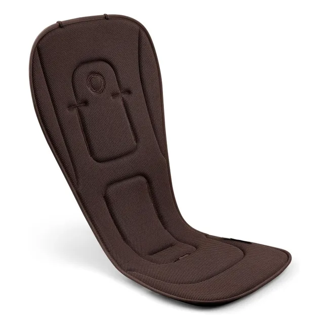Cuscino comfort reversibile per passeggini | Marrone scuro