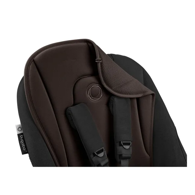 Cuscino comfort reversibile per passeggini | Marrone scuro