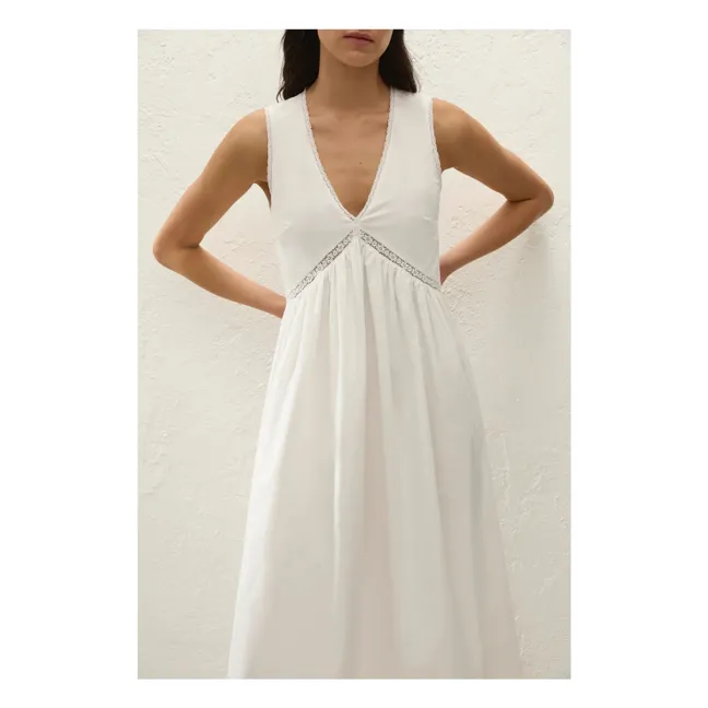 Robe Fiora Coton | Blanc