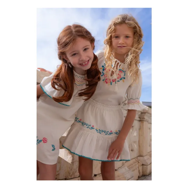 Robe Carla | Crème