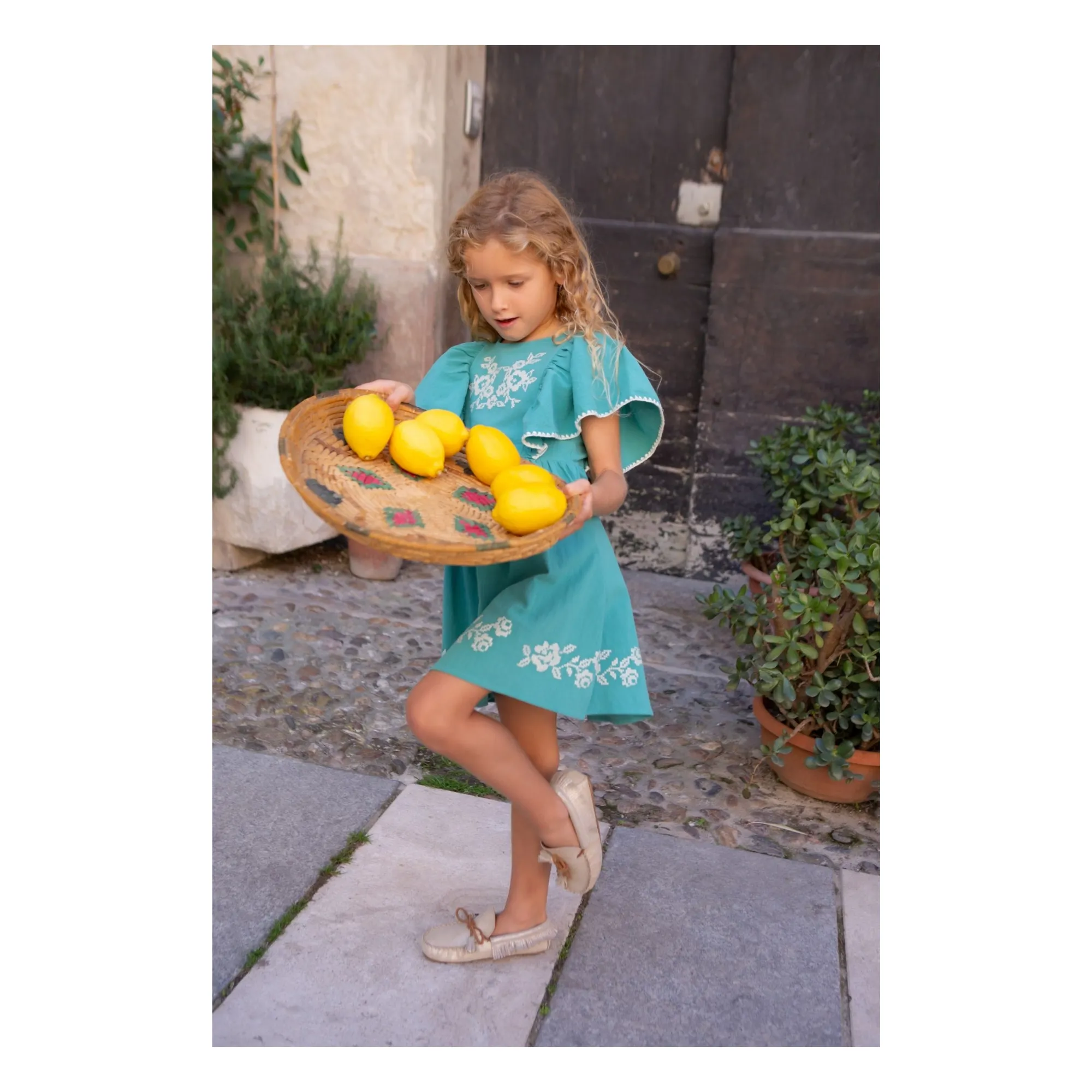 Robe Coco | Vert- Image produit n°7