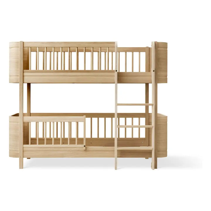 Kit de conversion Mini+, lit mezzanine mi-haut en lit superposé mi-haut | Chêne- Image produit n°2