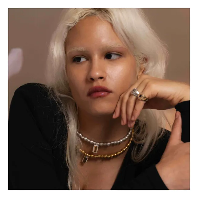 Poupette necklace | Quartz