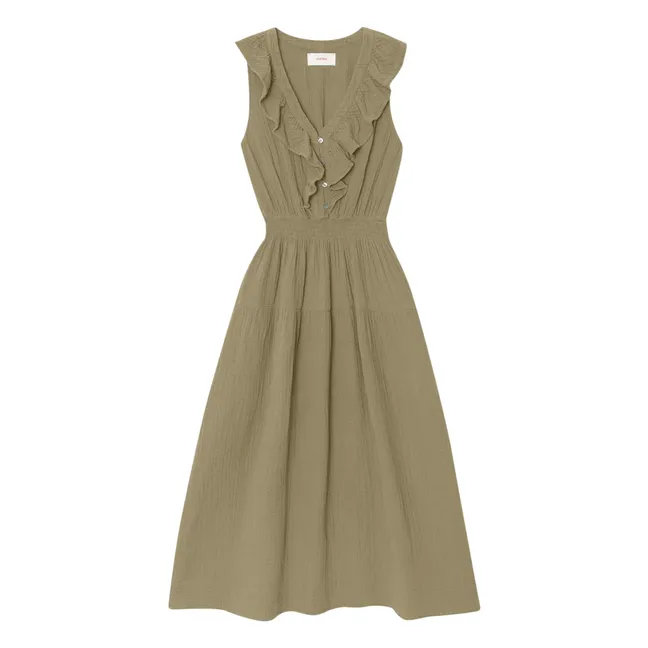 Abito in cotone Desa | Olive