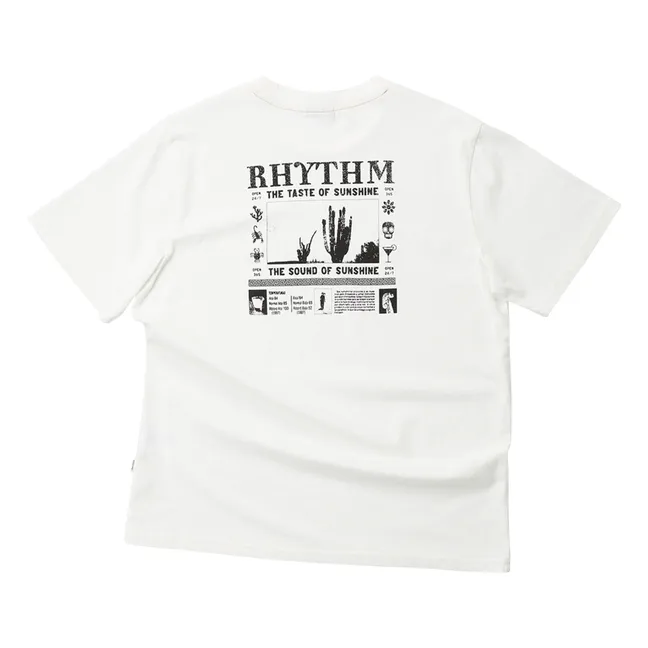 Camiseta Vintage Cactus | Blanco