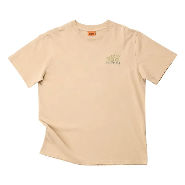 Botanical Vintage T-Shirt | Dunkelbeige