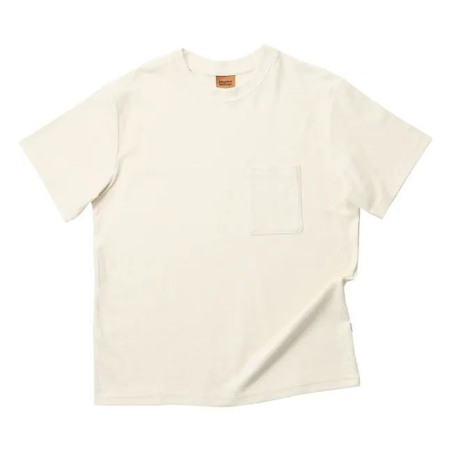 Vintage Terry T-Shirt | Cremefarben