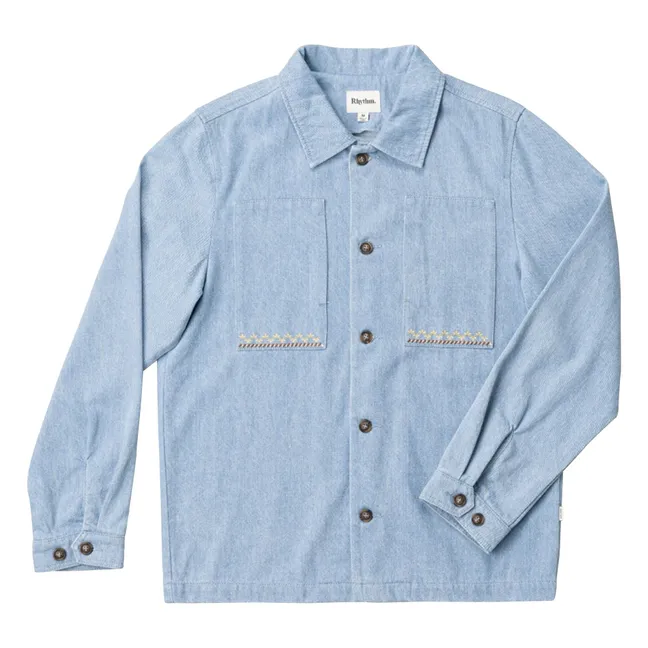 Arguam LS overshirt  | Light Blue