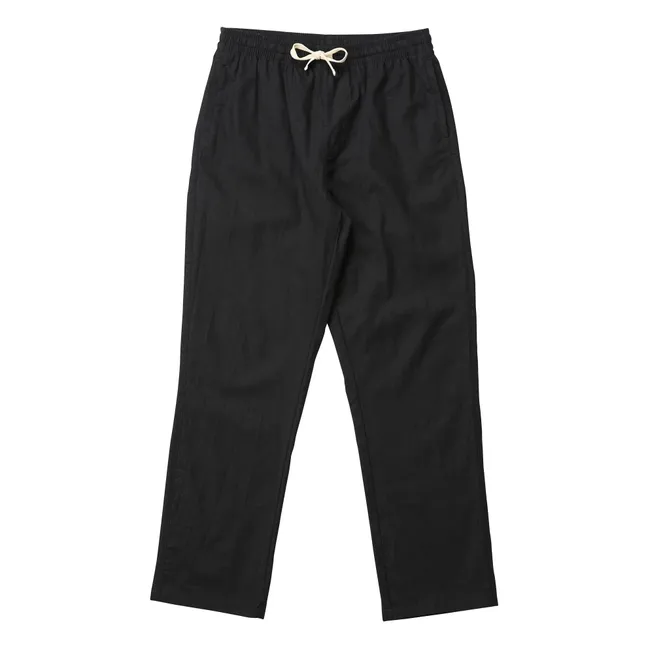 Pantalones Jam Lino | Negro