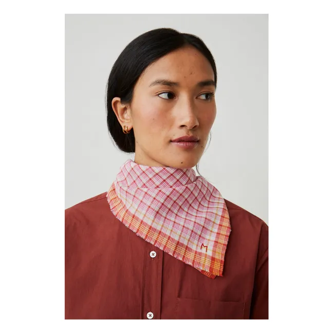 Foulard Messager N°818 Coton | Rouge