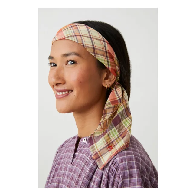 Foulard Secret N°817 Coton | Violet