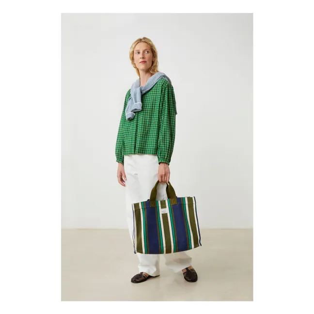 Bolsa de la compra Bari N°46 Algodón | Azul Marino