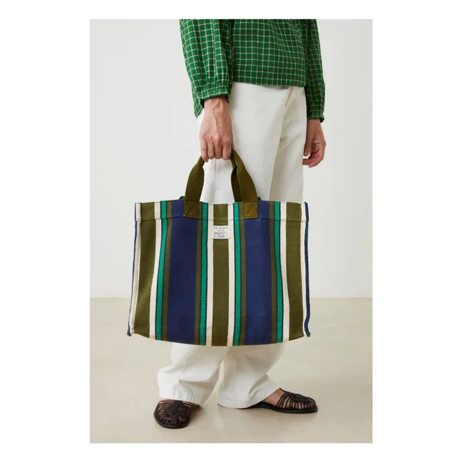 Bolsa de la compra Bari N°46 Algodón | Azul Marino