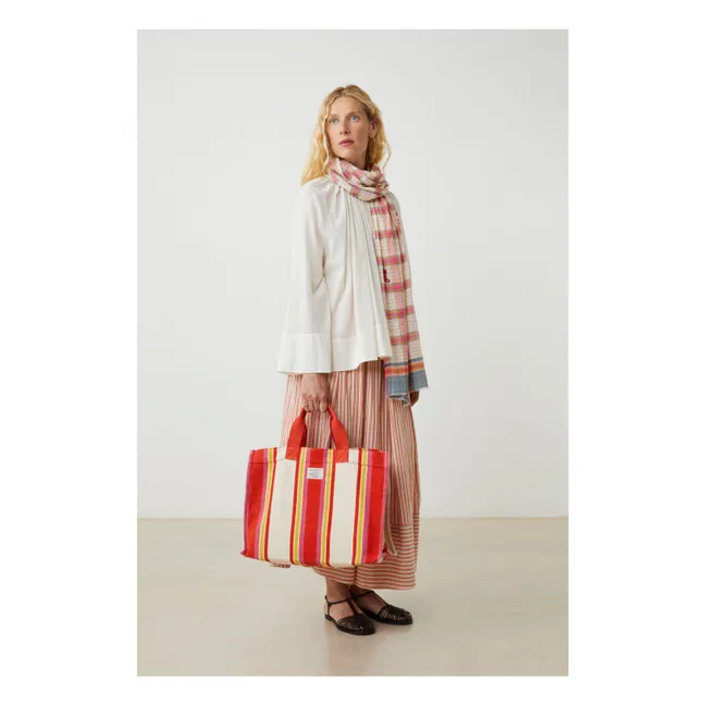 Bolsa de la compra Bari N°46 Algodón | Coral