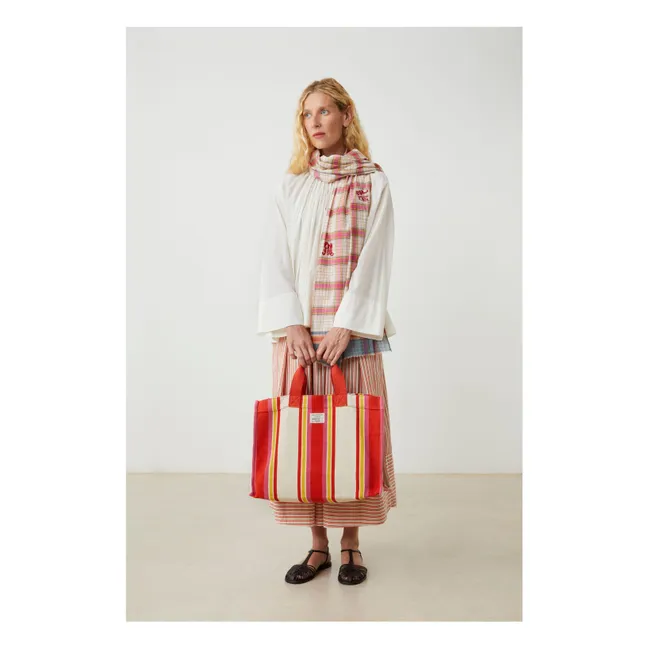 Bolsa de la compra Bari N°46 Algodón | Coral