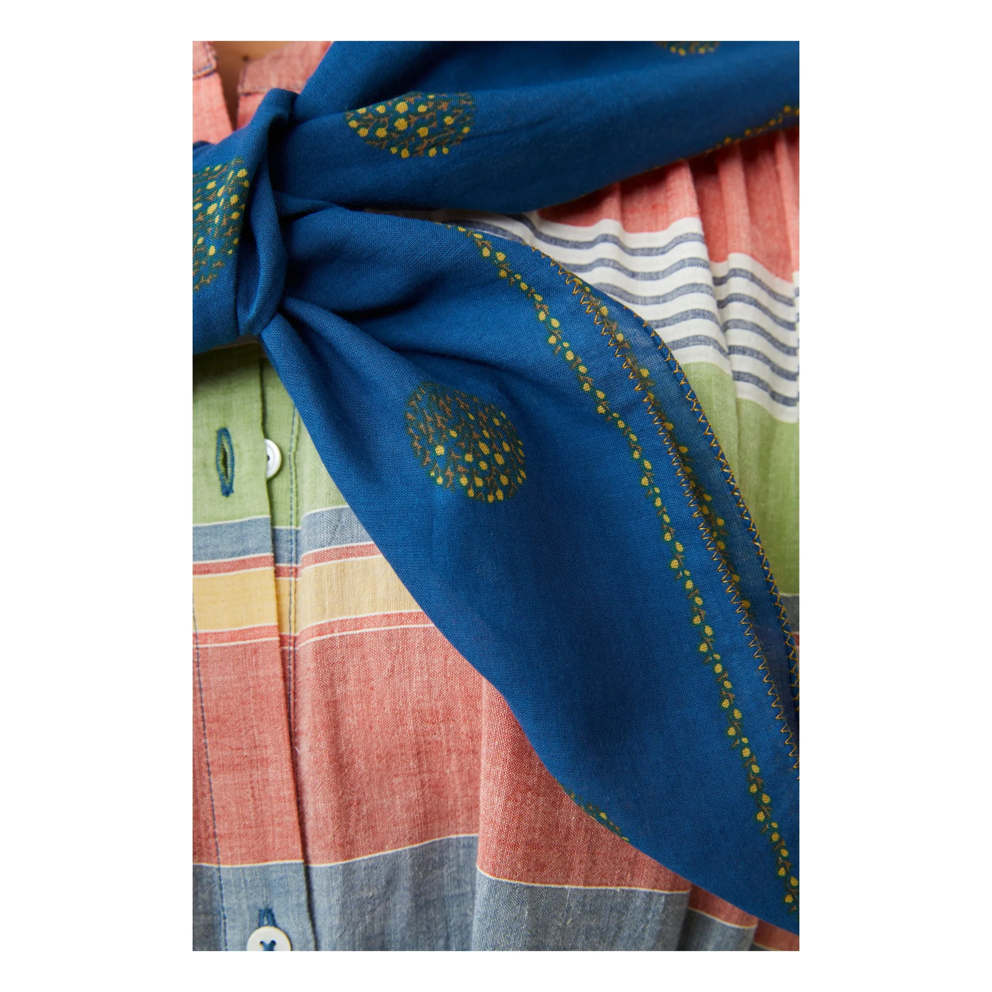 Foulard Pearl N°820 Coton | Encre- Image produit n°4