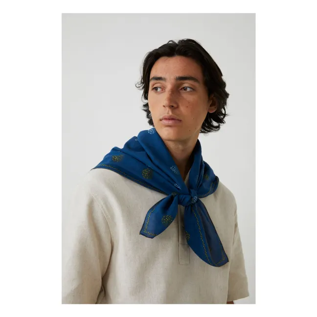 Foulard Pearl N°820 Coton | Encre
