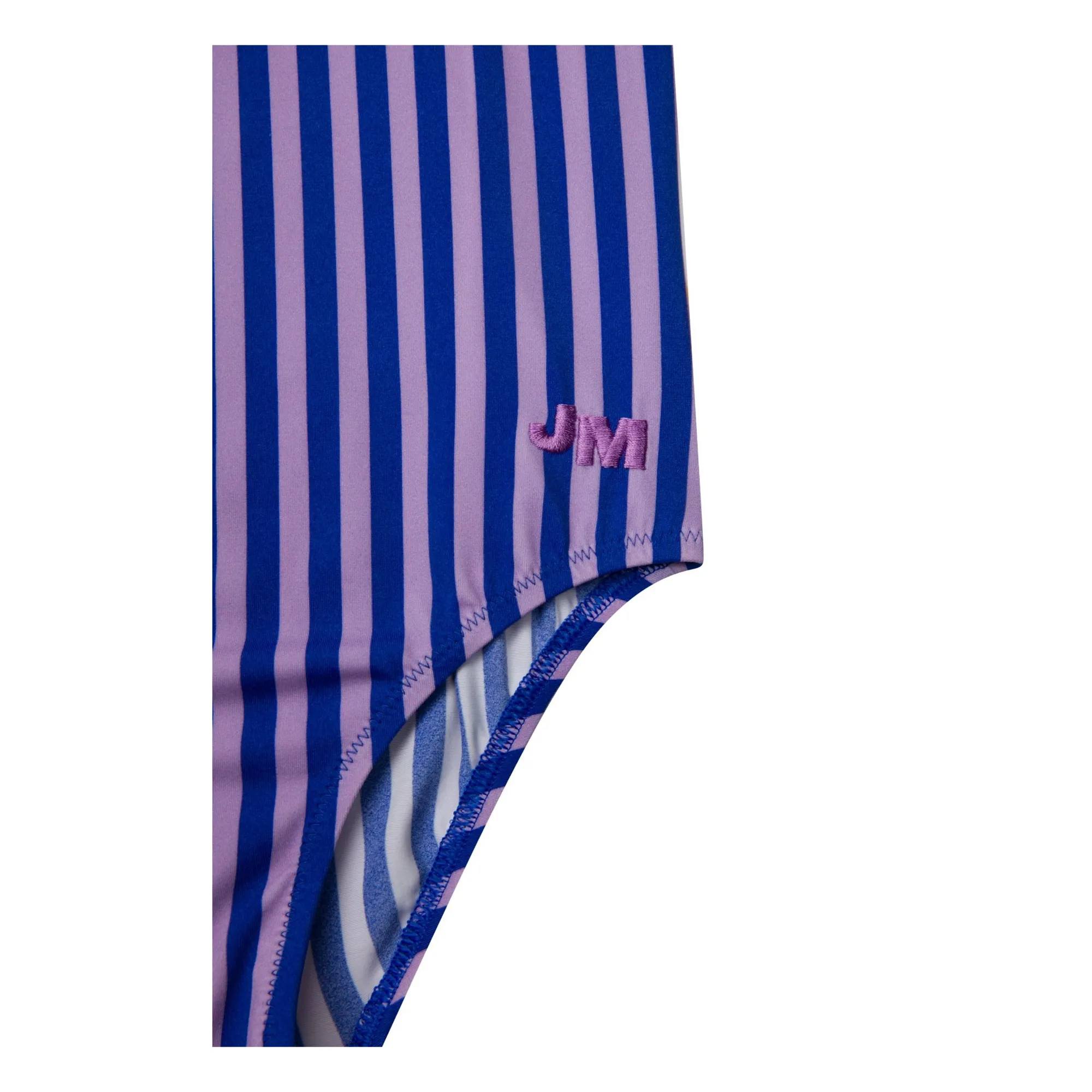 Maillot de Bain Volants Rayé | Bleu marine- Image produit n°4
