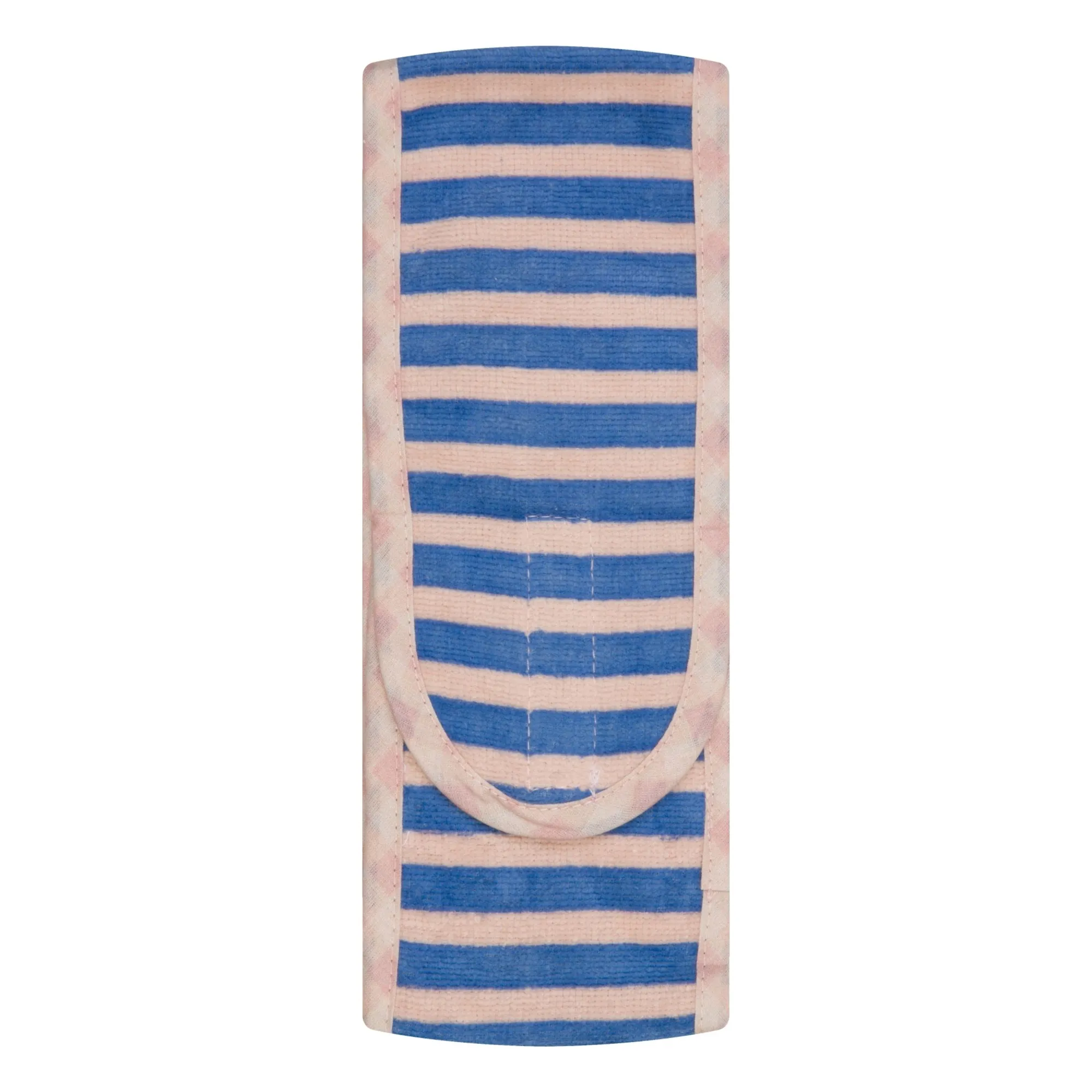 Bandeau Scratch Rayé Eponge | Rose pâle- Image produit n°0