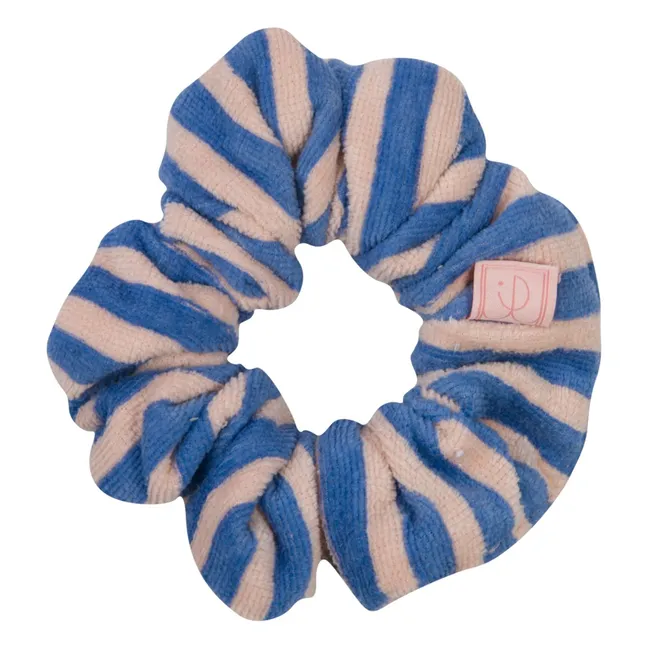 Coletero de rizo a rayas | Rosa Pálido