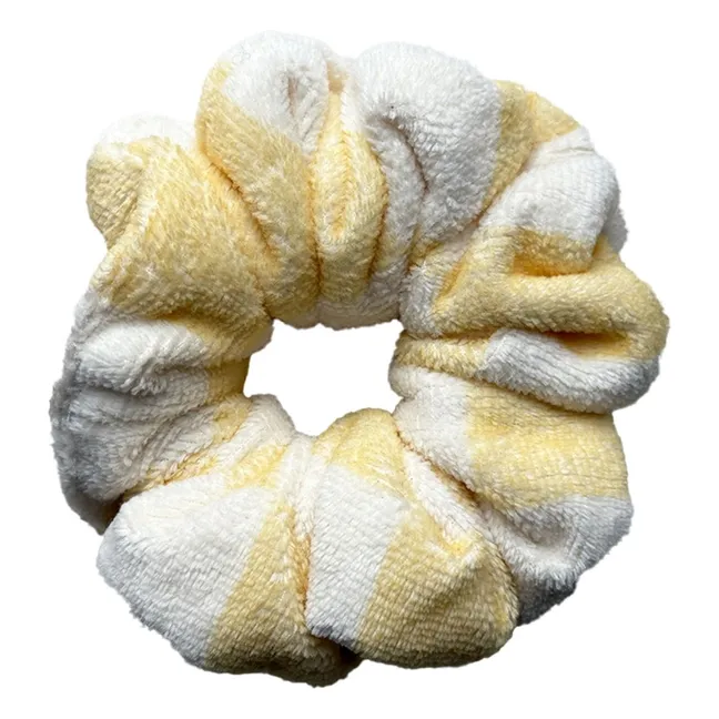 Chouchou Carreaux Eponge | Jaune pâle