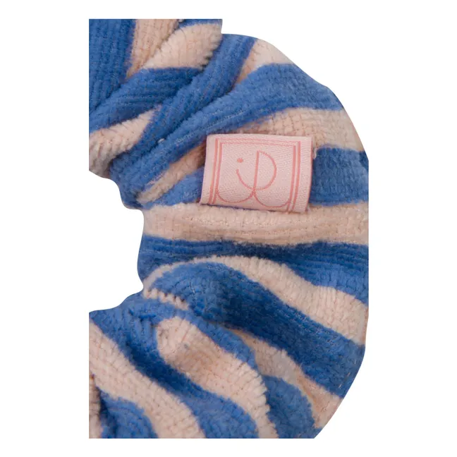 Coletero de rizo a rayas | Rosa Pálido