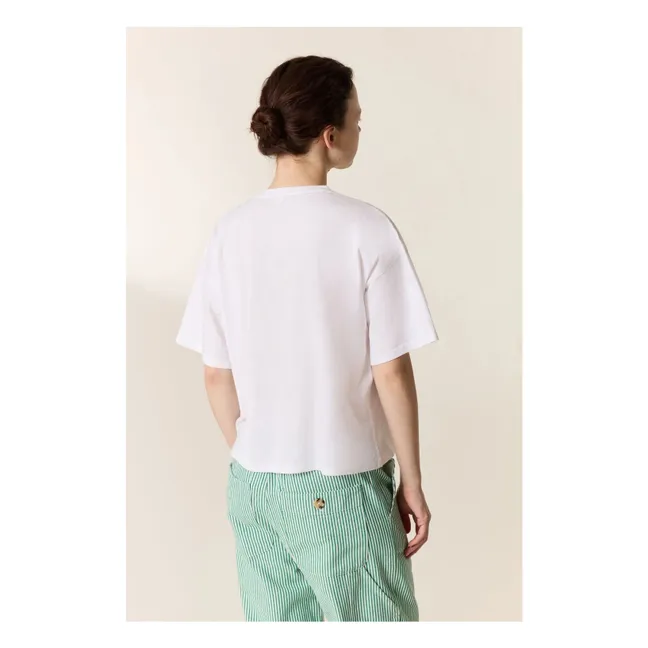 T-shirt Feel Your Soul Coton Bio | Blanc