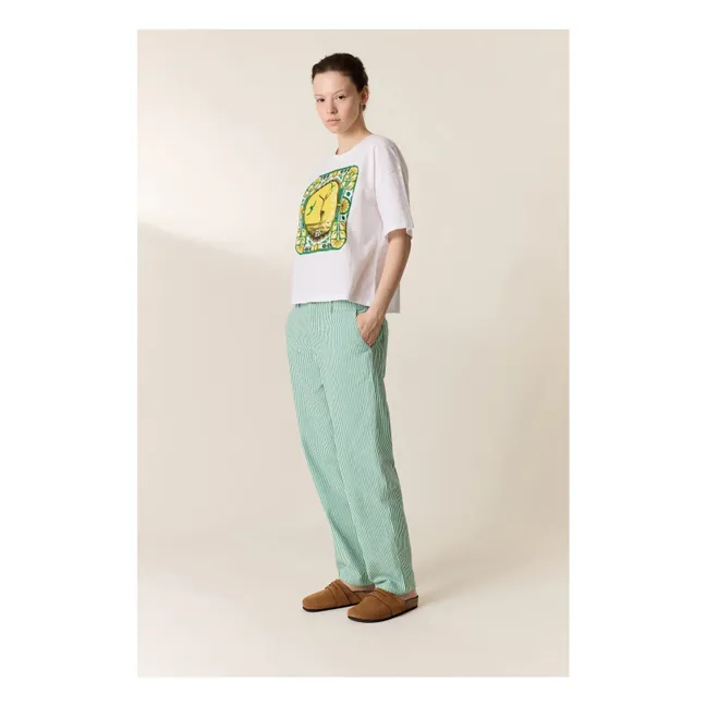 T-shirt Feel Your Soul Coton Bio | Blanc