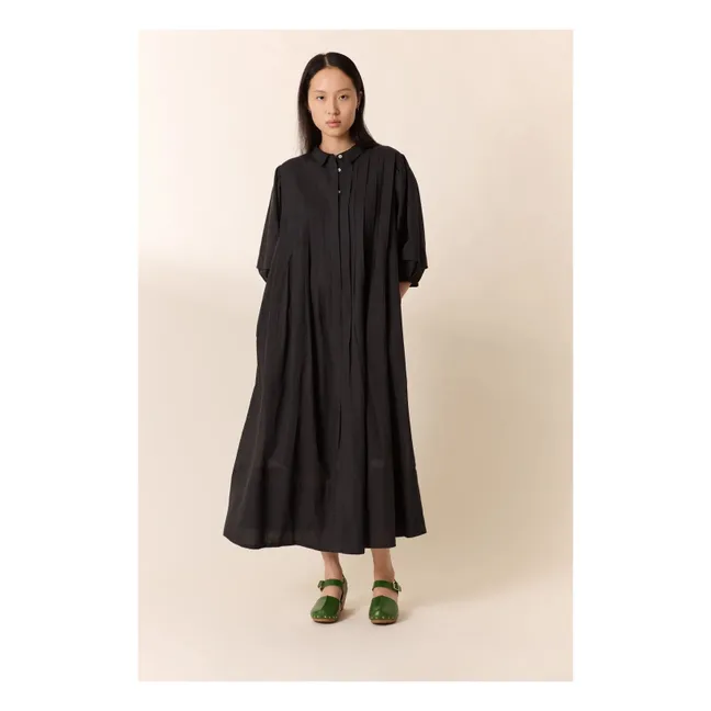 Robe Roca Coton Bio | Charbon