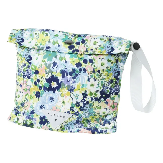 Capucha de flores Mackintosh | Azul