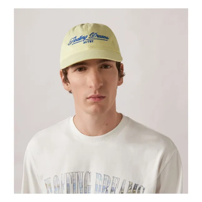 Floating Dreams cap | Pale yellow