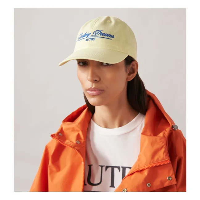 Floating Dreams cap | Pale yellow