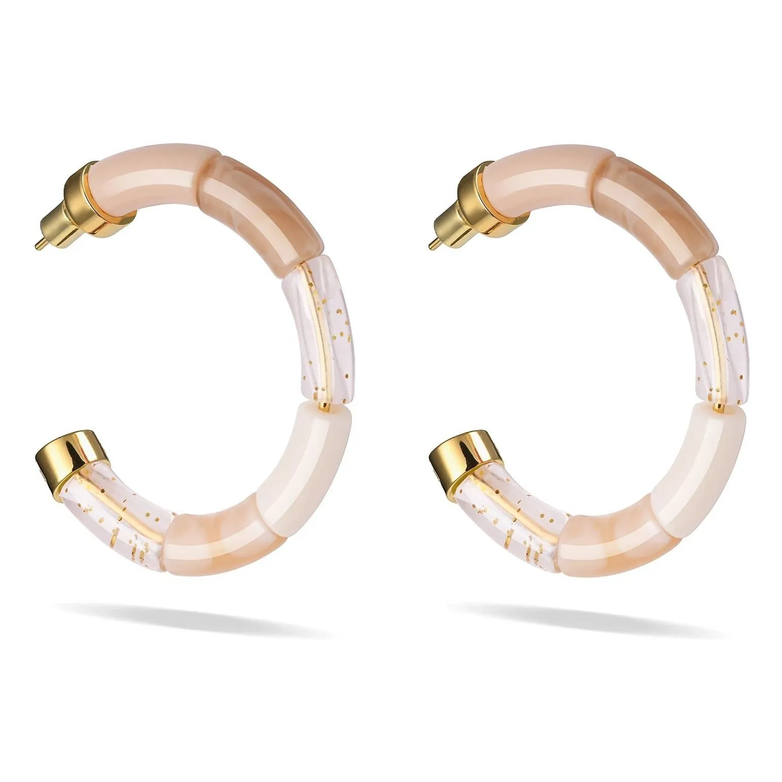 Boucles d'Oreilles Personnalisables Bola | Ambre- Image produit n°0