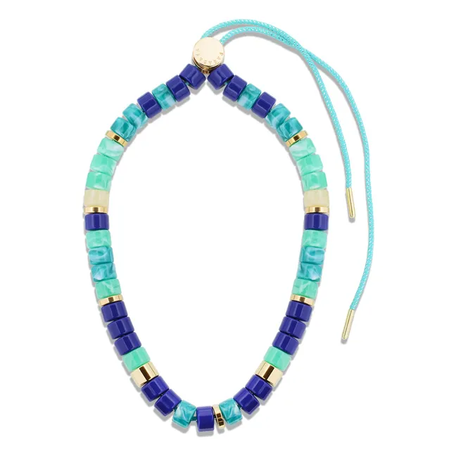Collier Praia Azul Mix | Bleu azur