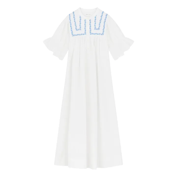 Vestido Bonne Coton | Blanco- Imagen del producto n°1