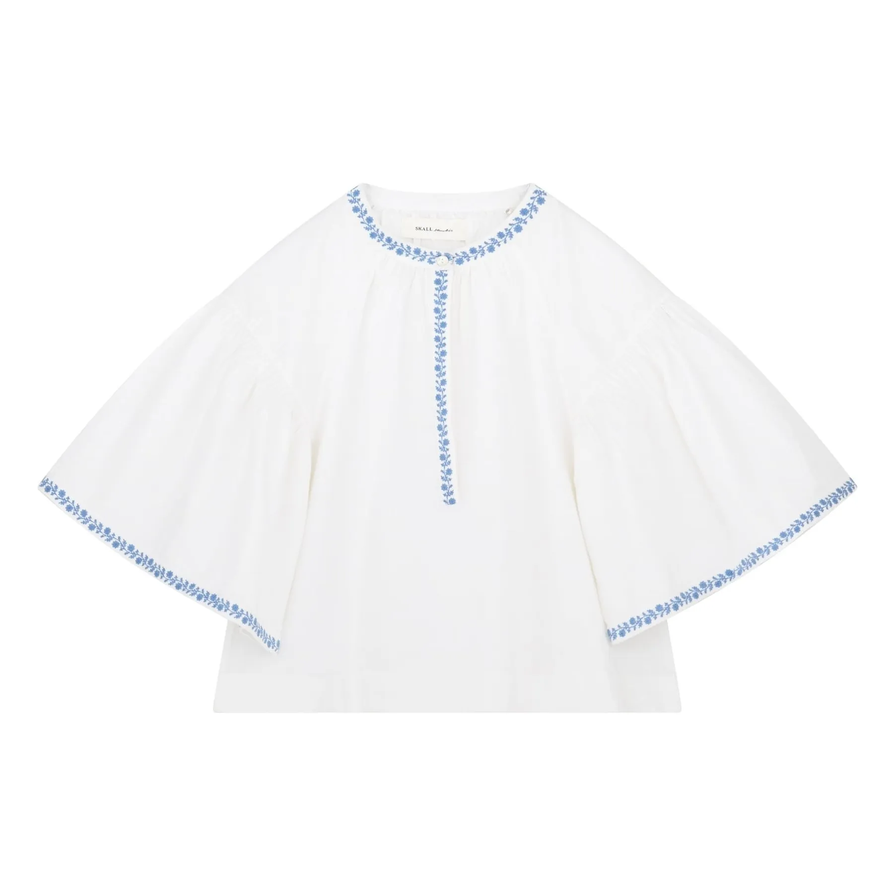 Skall Studio White Blouse Bonne Coton