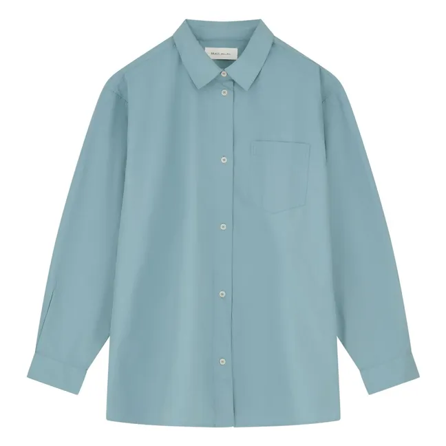 Edgar Cotton shirt | Blue
