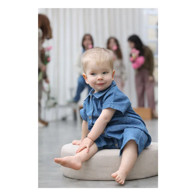 Combinaison Charly Tencel Coton Bio | Bleu jean