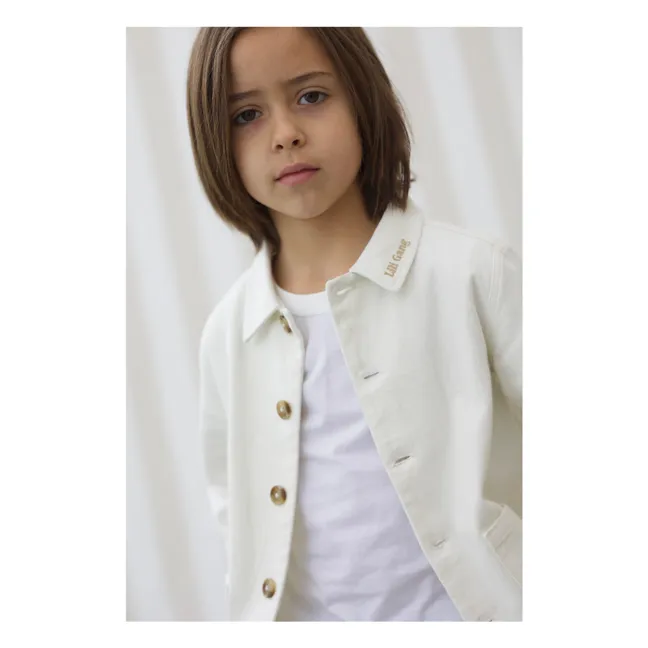 Vick Organic Cotton Jacket | Ivory