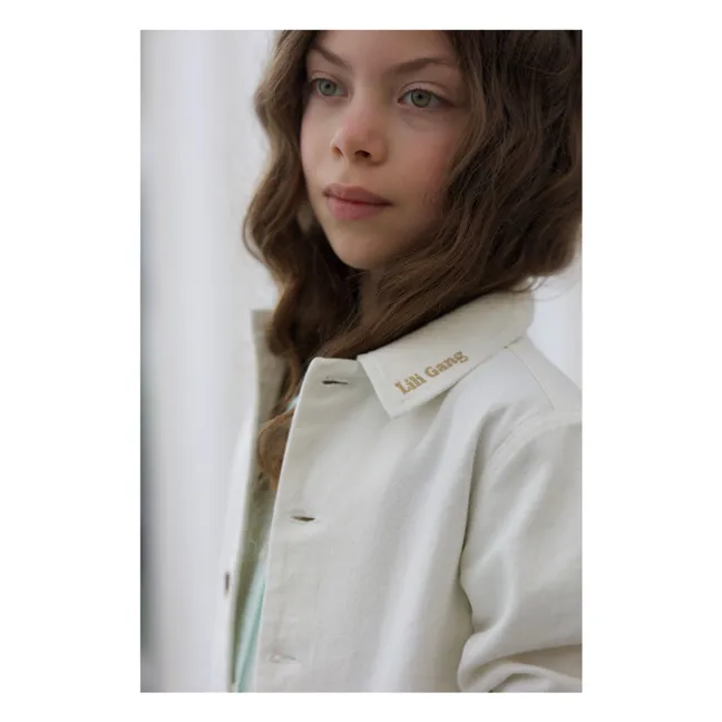 Chaqueta de algodón ecológico Vick | Marfil