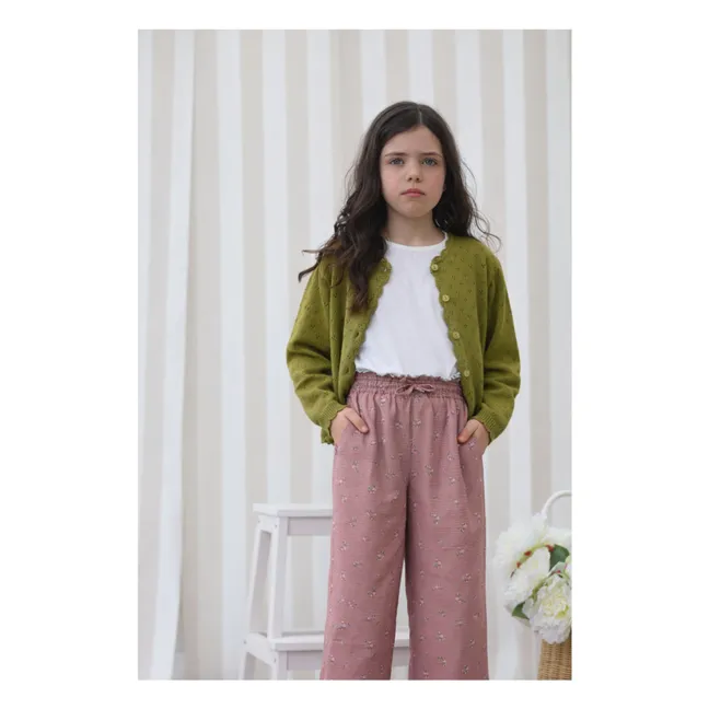 Paola Tencel Organic Cotton Trousers | Denim blue