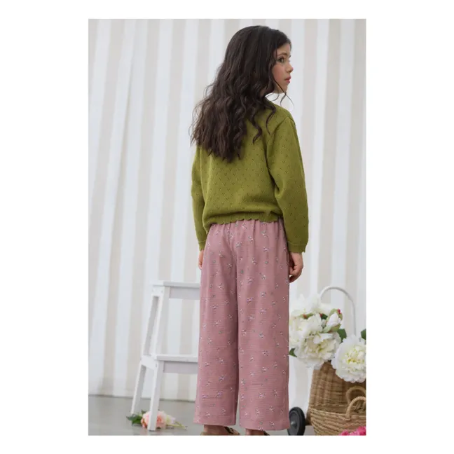 Paola Tencel Organic Cotton Trousers | Denim blue