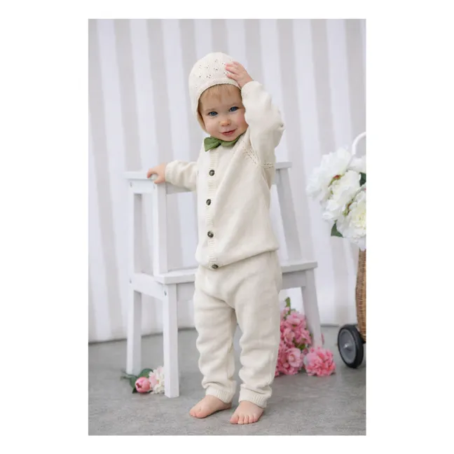 Béguin Pointelle Clovis Algodón Ecológico | Crudo